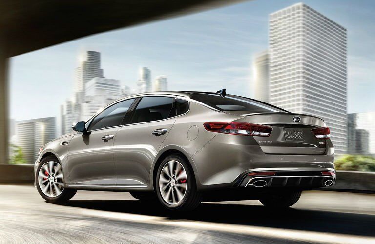 Optima rear view