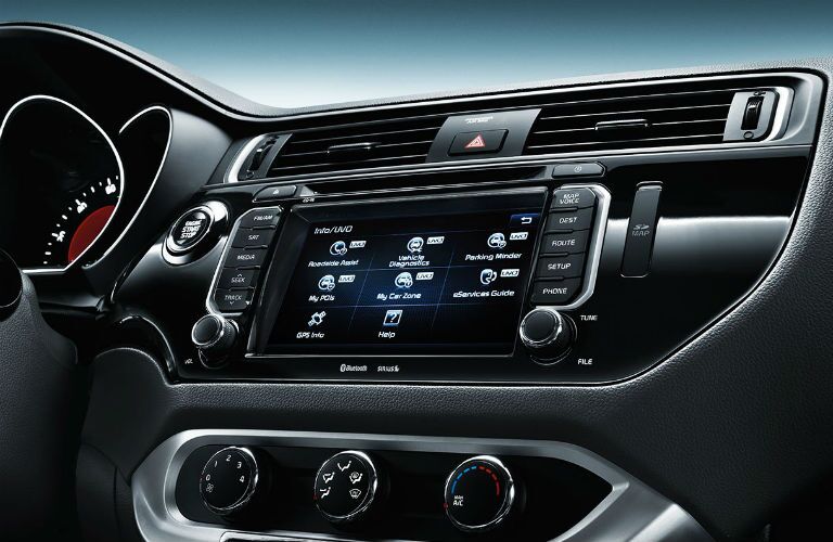 2016 Kia Rio UVO eServices options
