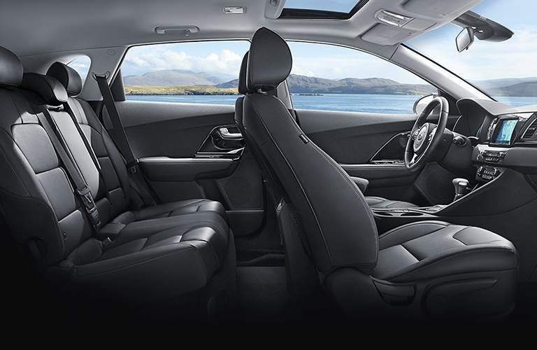 2018 Kia Niro side view of interior
