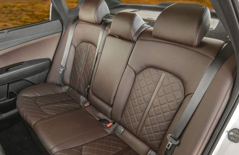 2018 Kia Optima Dayton, Oh Back Seat Sport Leather trim SX level
