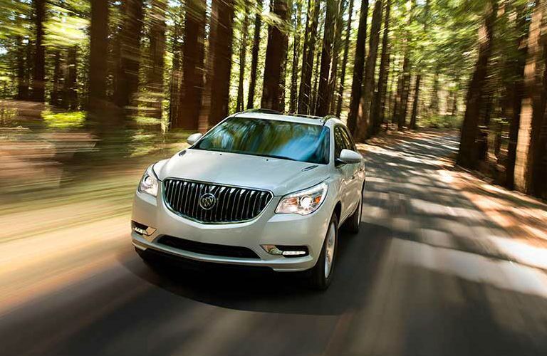 2016 Buick Enclave in the woods