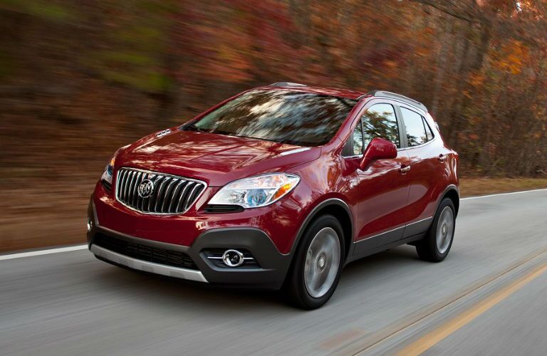 2016 Buick Encore on the road