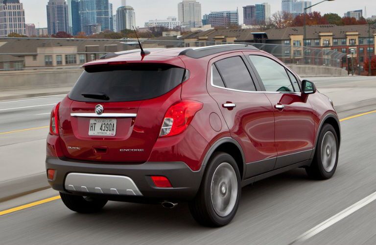 Rear/Side profile of 2016 Buick Encore