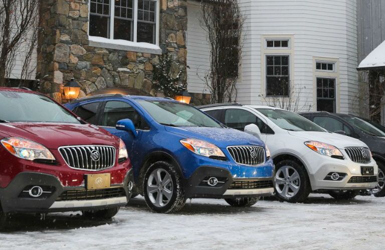 Rainbow of 2016 Buick Encore models