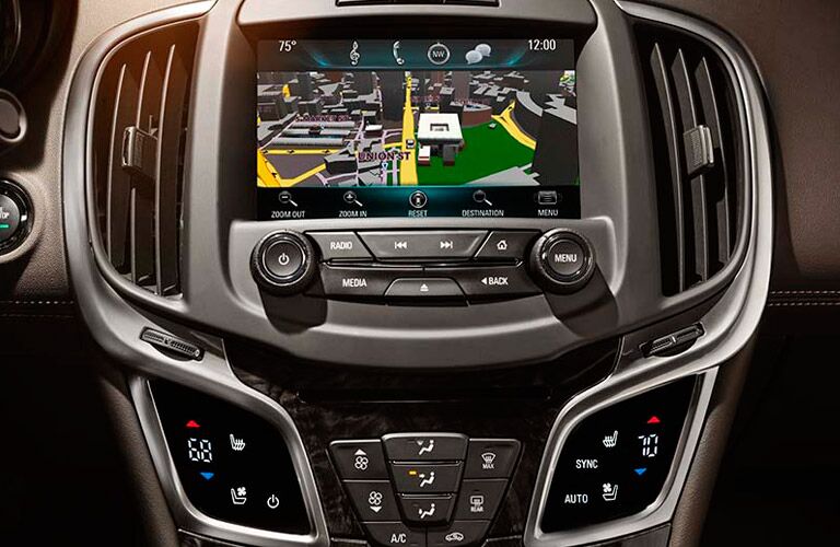 IntelliLink Navigation in 2016 Buick LaCrosse