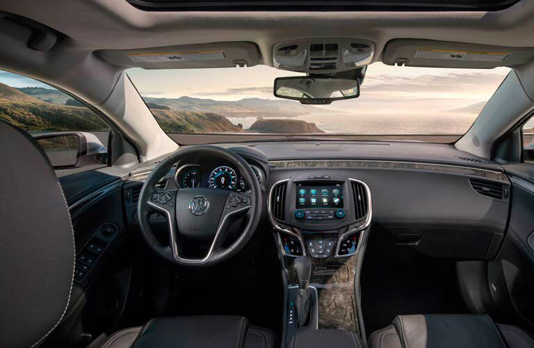 Interior of 2016 Buick LaCrosse