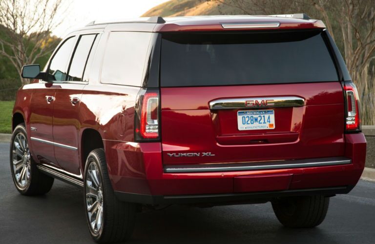 Rear profile of 2016 GMC Yukon XL