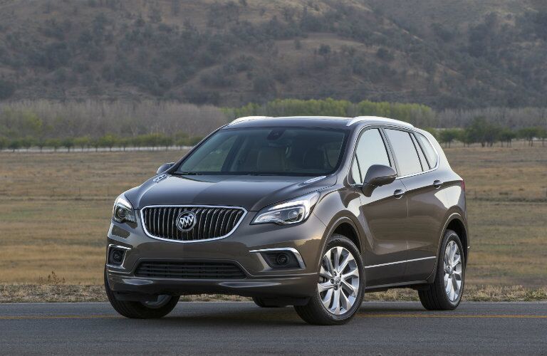 Front profile of 2017 Buick Envision