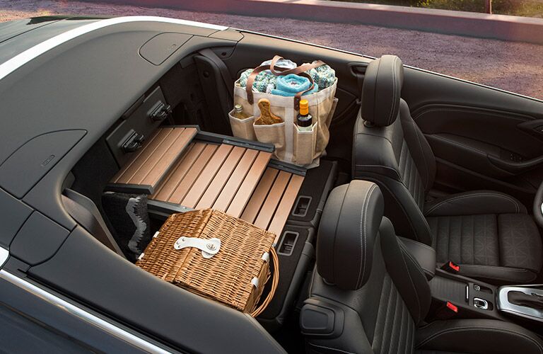 2017 buick cascada interior cargo space