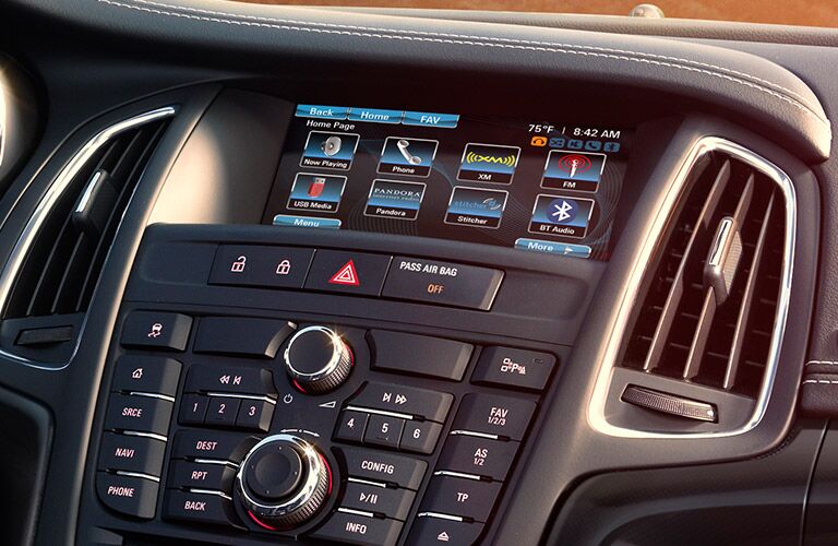 IntelliLink infotainment system in 2017 Buick Cascada