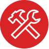 Red Tools Icon