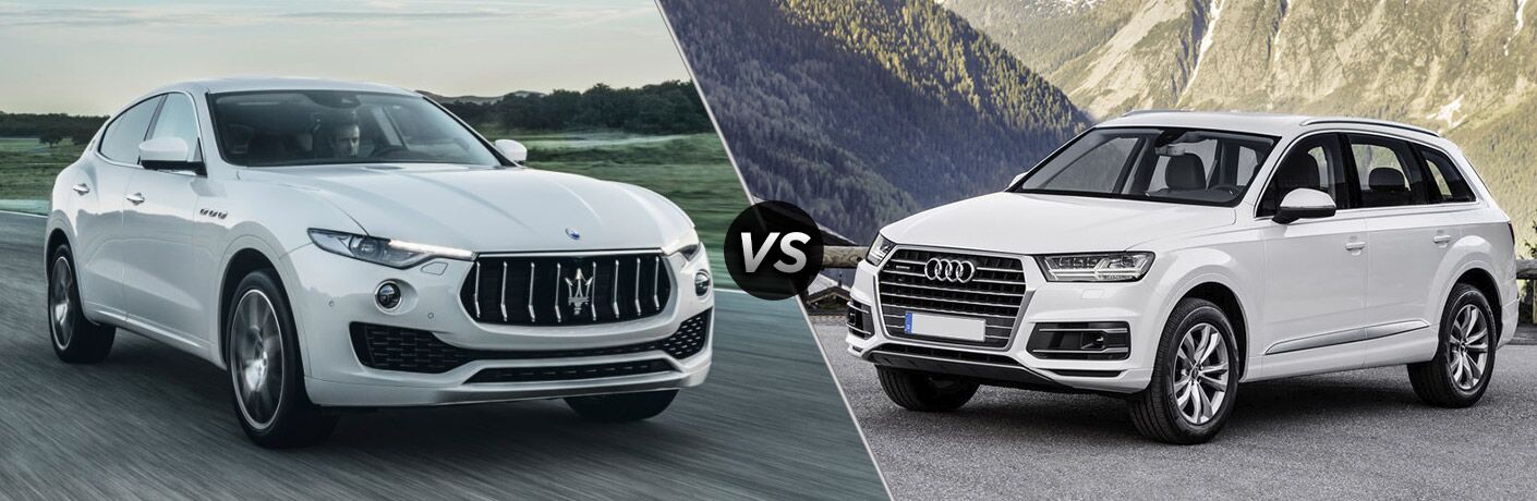 2017 Maserati Levante Vs 2017 Audi Q7