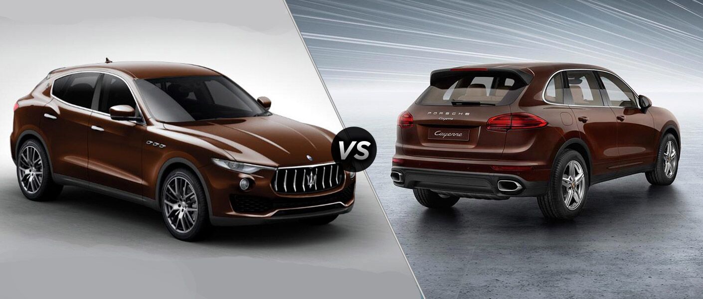 2017 Maserati Levante vs 2016 Porsche Cayenne 2017 Maserati Levante vs 2016 Porsche Cayenne