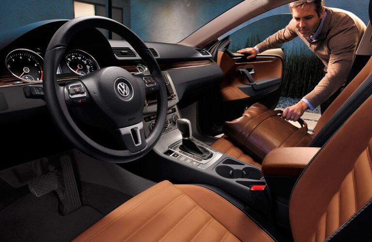 2017 Volkswagen CC interior and seats