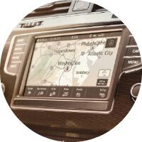 2017 VW Golf GTI navigation screen