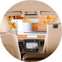 2017 VW Touareg interior cargo space and seats