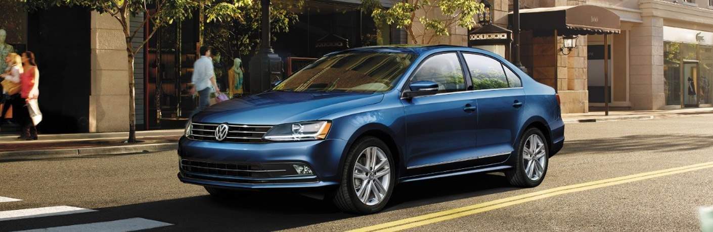 2018 Volkswagen Jetta driving on a street