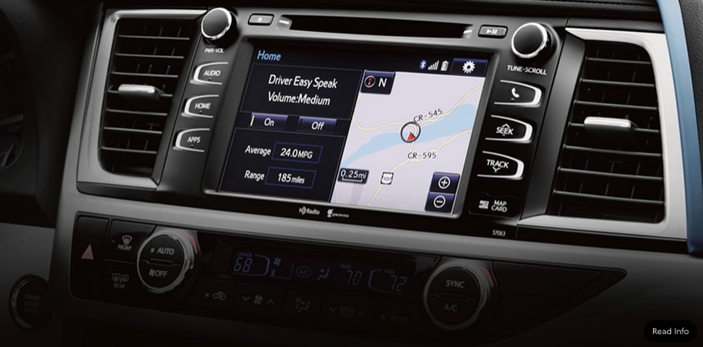 2019 Toyota Highlander - Technology