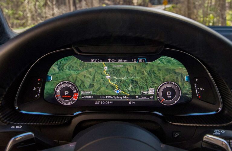 audio driver display screen navigation