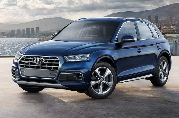 2018 audi q5 full view parked