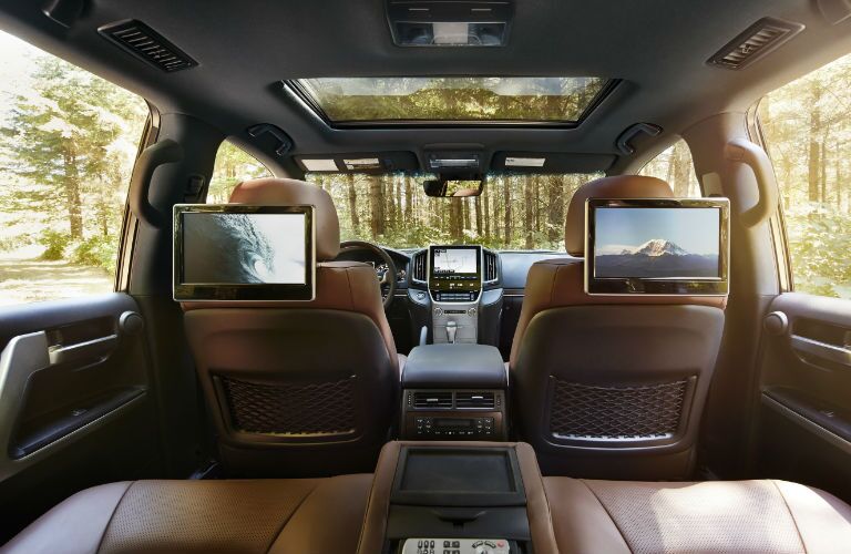 2016 Toyota Land Cruiser Luxury Interior and Rear Entertainment System