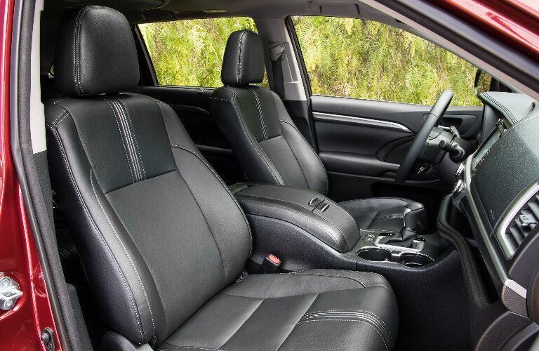 2017 Toyota Highlander Front Seat Interior