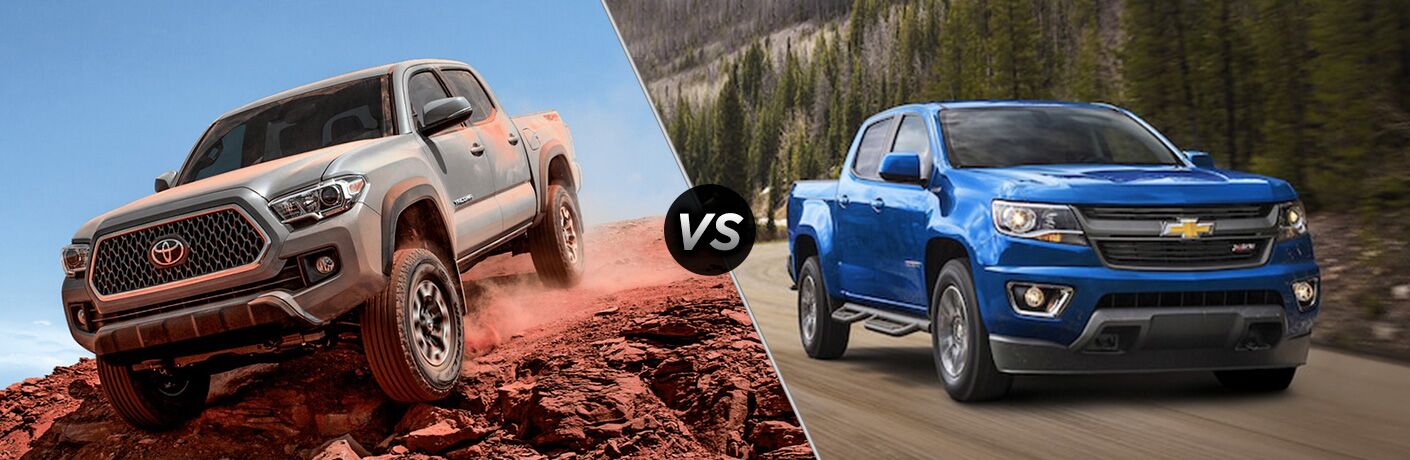 2018 Toyota Tacoma Vs 2018 Chevy Colorado
