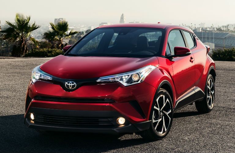 Red 2018 Toyota C-HR Front Exterior