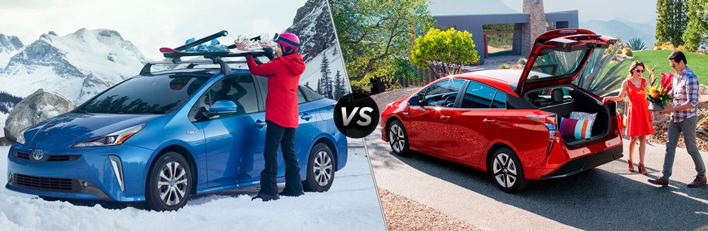 2019 Toyota Prius Vs 2018
