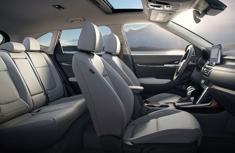 Light grey seats in 2021 Kia Seltos
