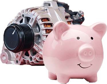 Part and piggy bank