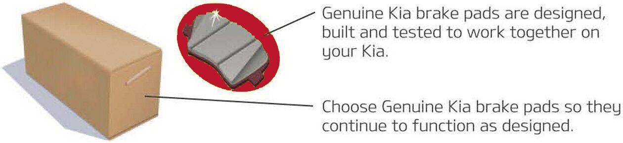 Genuine Kia Brake Pads