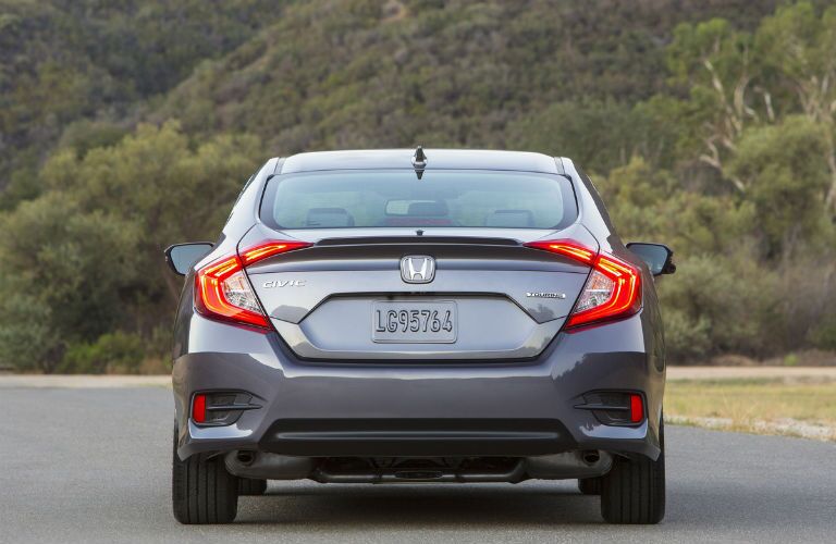 2017 Honda Civic Sedan Exterior Rear Fascia