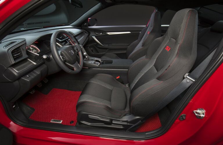 2017 Honda Civic Si prototype cabin space