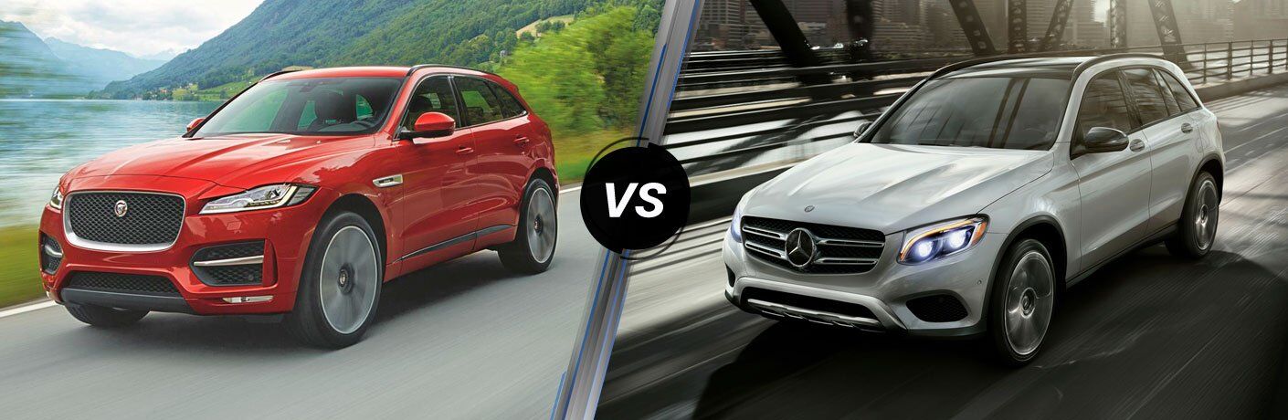 2017 Jaguar F Pace Vs 2017 Mercedes Benz Glc