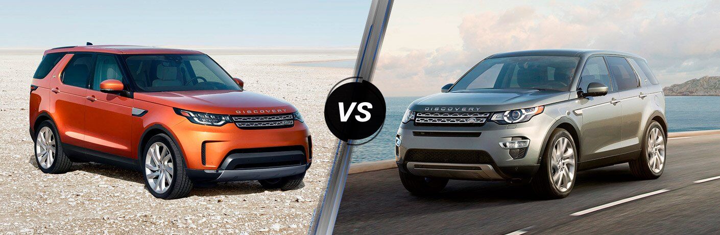 2017 Land Rover Discovery Vs 2017 Land Rover Discovery Sport