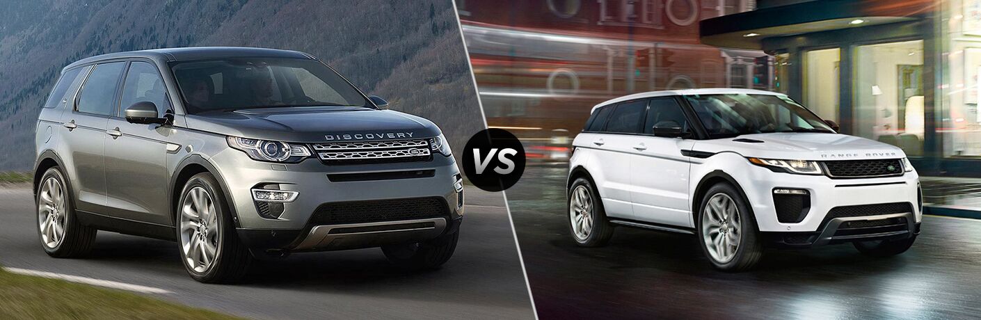 2018 Land Rover Discovery Sport Vs 2018 Range Rover Evoque