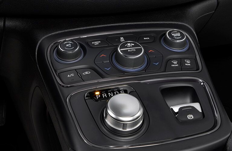 Dashboard controls on the 2016 Chrysler 200