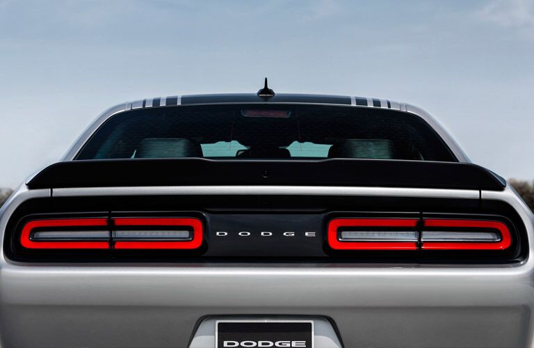 2016 Dodge Challenger from behind