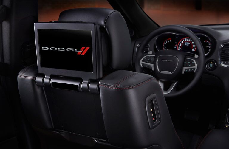 rear entertainment system in the 2016 Dodge Durango