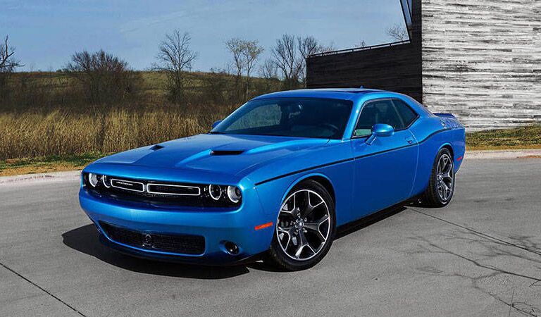 2016 Dodge Challenger in blue