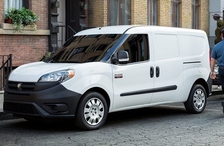 side view of the 2017 Ram ProMaster City small van