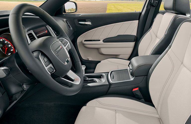 front seats of the 2018 Dodge Charger