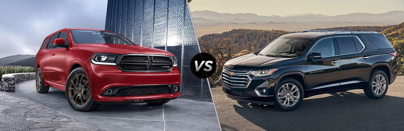 2018 Dodge Durango Vs 2018 Chevy Traverse