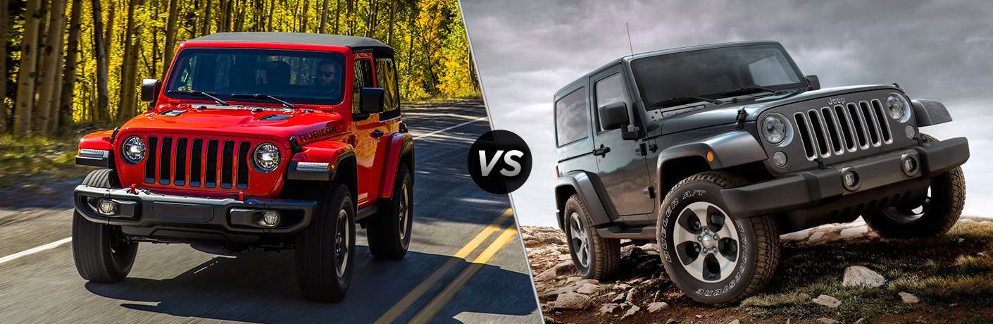 2018 Jeep Wrangler Jl Vs Wrangler Jk