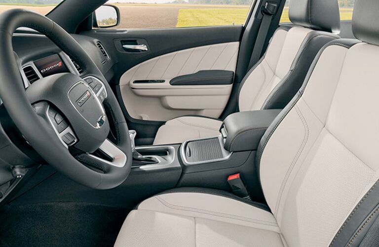 front seats of the 2019 Dodge Charger