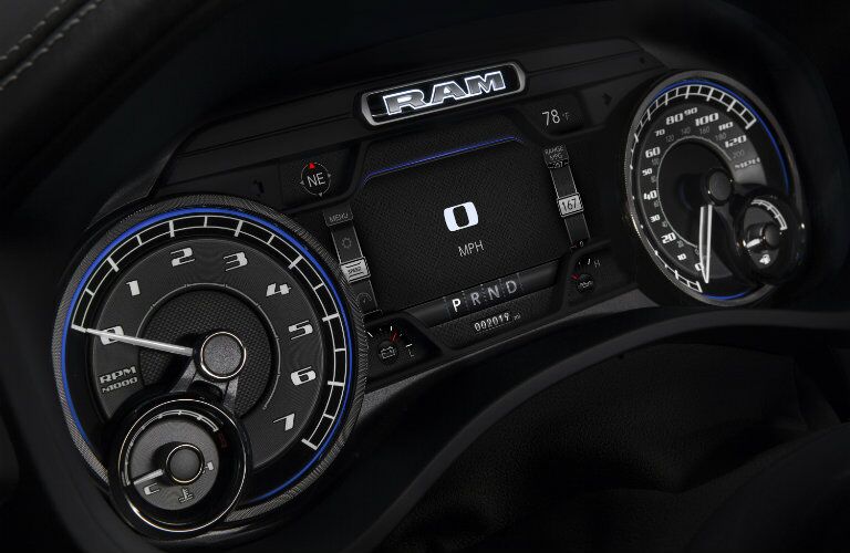2019 Ram 1500 driver information display