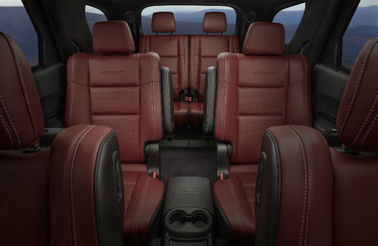 An interior photo of the 2019 Dodge Durango.