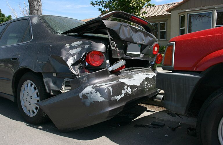 close-of repair work that the Fury Motors Body Shop can help with
