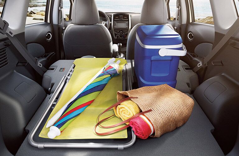2016 Nissan Versa Note Cargo Capacity